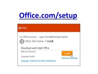www.Office.com/setup - Enter product key - Office Setup