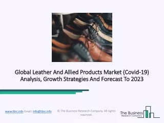 global leather and allied products market global
