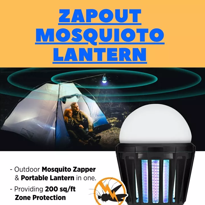 zapout mosquioto lantern