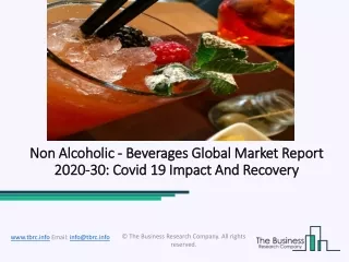 non alcoholic beverages global market report 2020 30 covid 19 impact and recovery