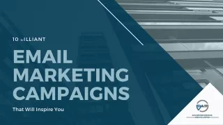10 Brilliant Email Marketing Campaigns That Will Inspire You