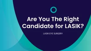8 qualities you need to become a LASIK patient