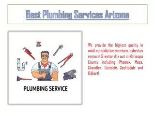 Best Plumbing Services Arizona