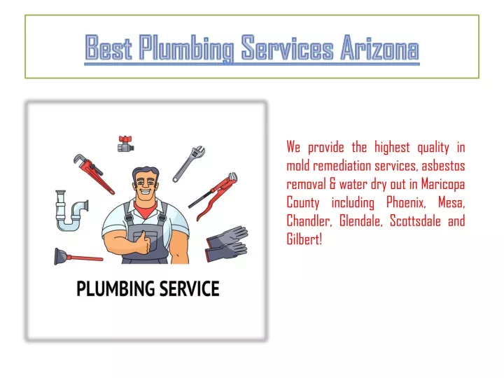 best plumbing services arizona
