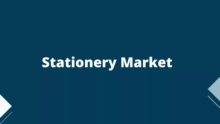 stationery market