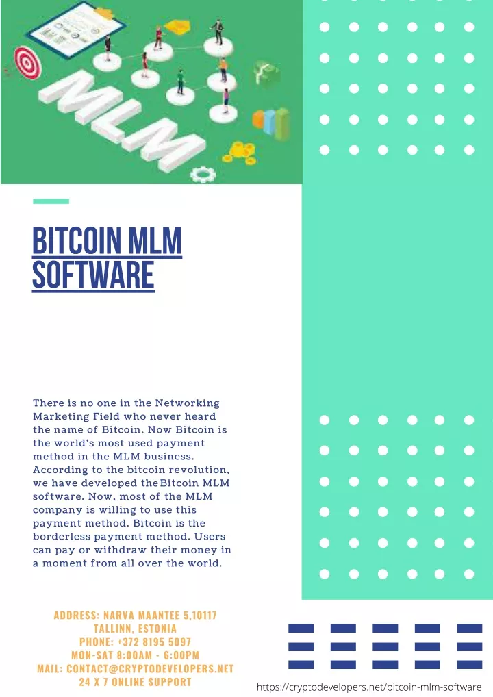 bitcoin mlm software