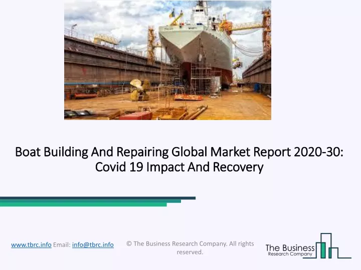 boat building and repairing global market report