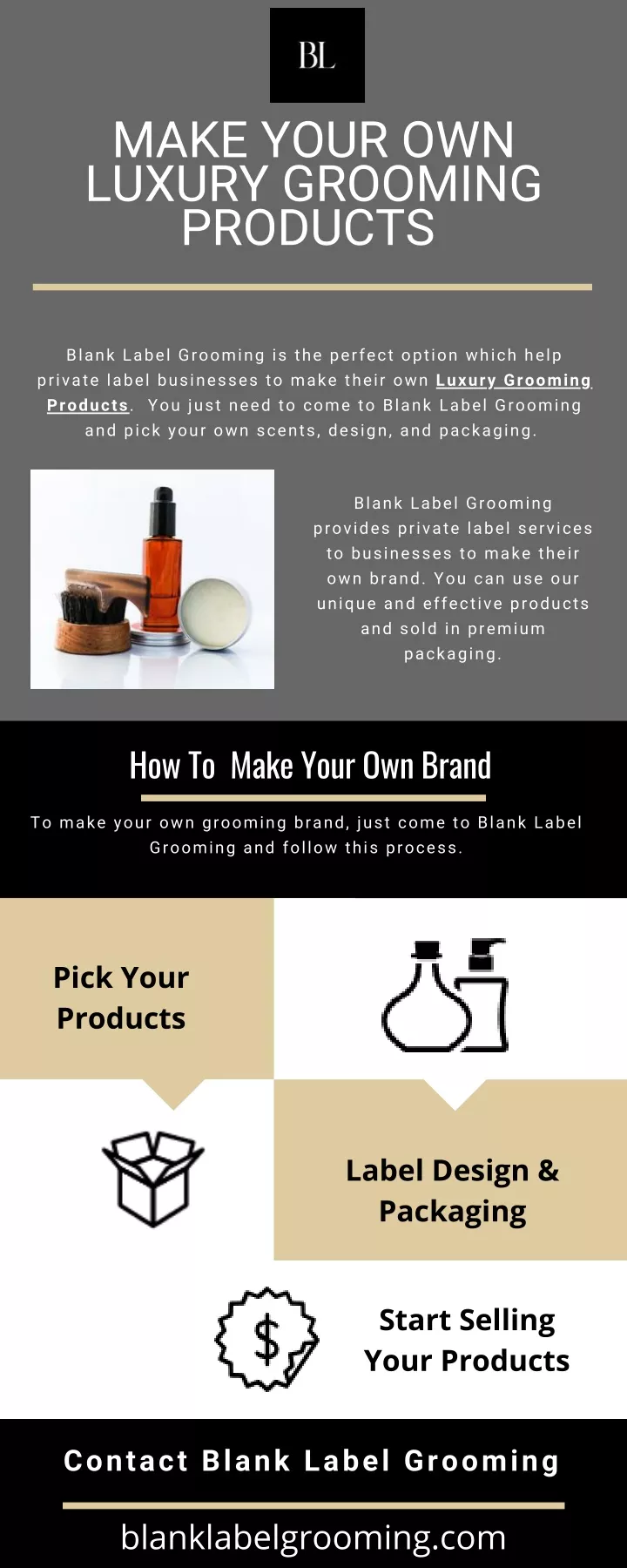 make your own luxury grooming products