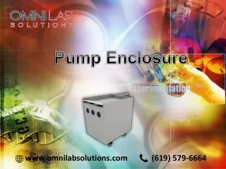 pump enclosure