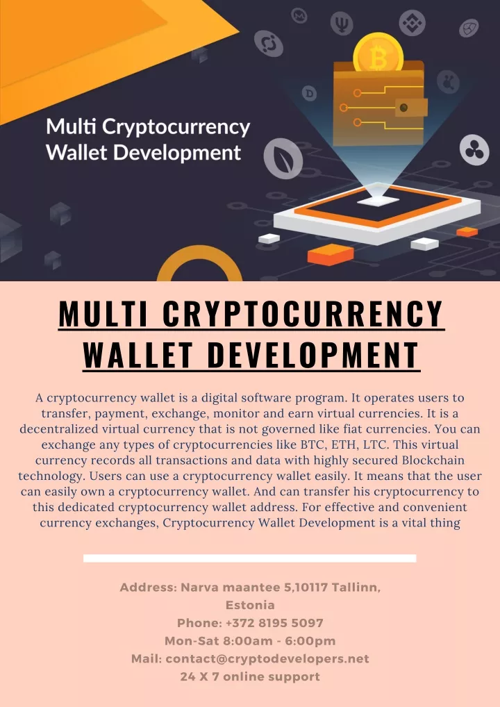 multi cryptocurrency wallet development