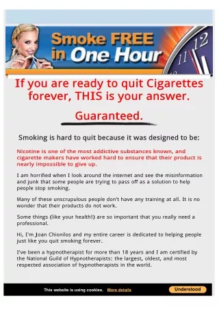 Stop Smoking Quickly
