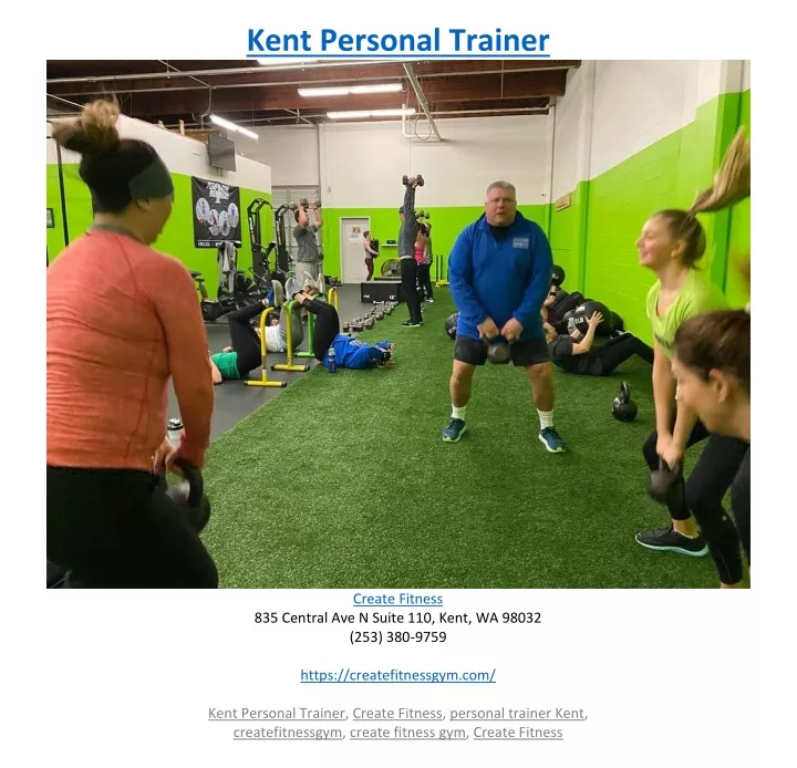 kent personal trainer