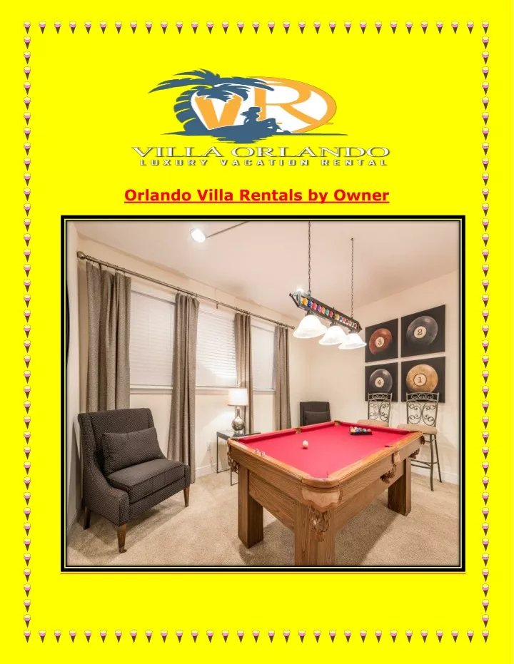 orlando villa rentals by owner