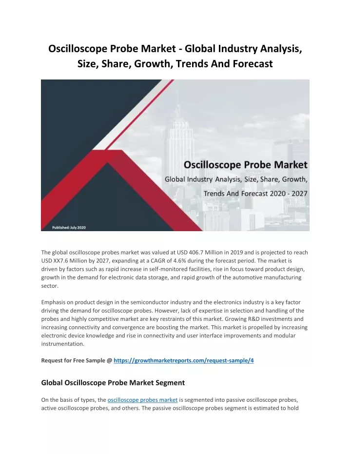 oscilloscope probe market global industry