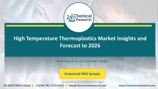 High Temperature Thermoplastics Market Insights and Forecast to 2026
