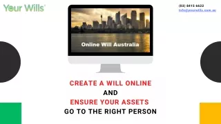 Create a Will Online and Ensure Your Assets Go to the Right Person