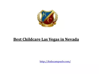 Best Childcare Las Vegas Nevada