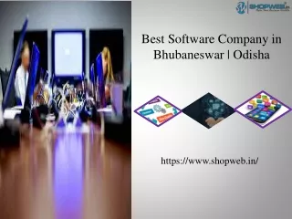 Best Web Development Company in Bhubaneswar and Cuttack | Shopweb