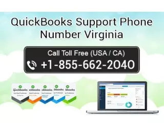 QuickBooks Support Phone Number Virginia 1-855-662-2O4O