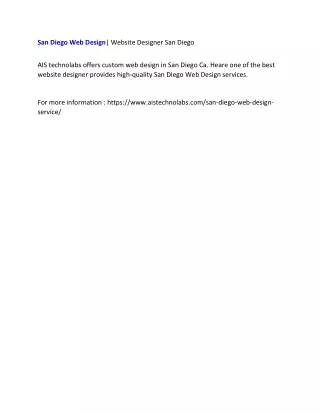 san diego web design website designer san diego