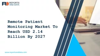 remote patient monitoring market to reach