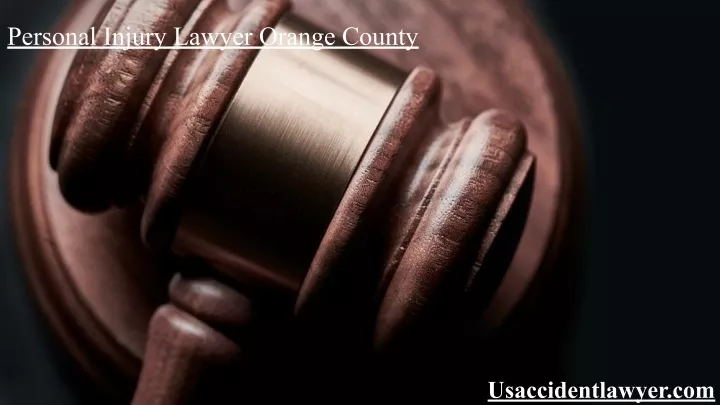 personal injury lawyer orange county