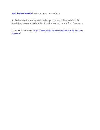 web design riverside website design riverside ca