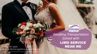 Wedding Transportation Solved with Limo Service Near Me