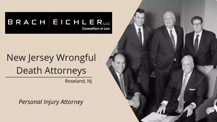 new jersey wrongful death attorneys