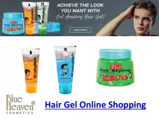Hair Gel - Hair Gel Online Shopping At Best Price | Blue Heaven Cosmetics