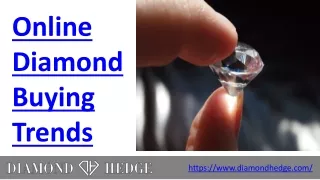 online diamond buying trends