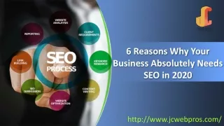 6 Reasons Why Your Business Absolutely Needs SEO in 2020