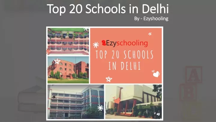 top 20 schools in delhi