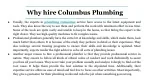 Why hire Columbus Plumbing _ plumber Columbus - slide 1