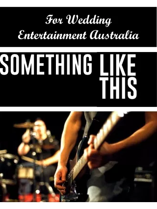 for wedding entertainment australia