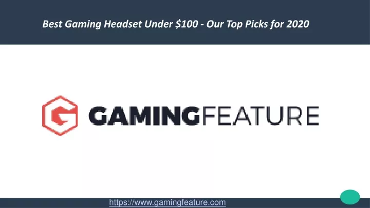 best gaming headset under 100 our top picks for 2020