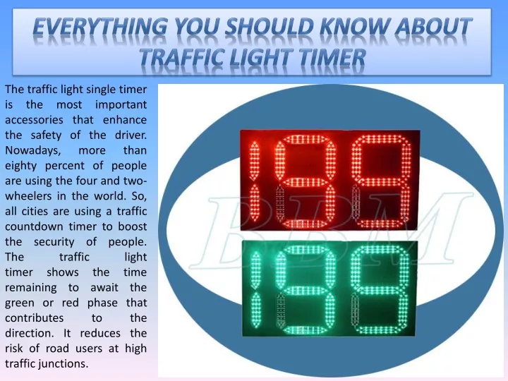 everything you should know about traffic light
