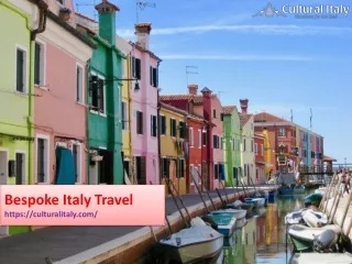 Bespoke Italy Travel
