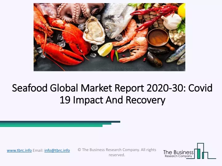 seafood global market report 2020 30 covid 19 impact and recovery