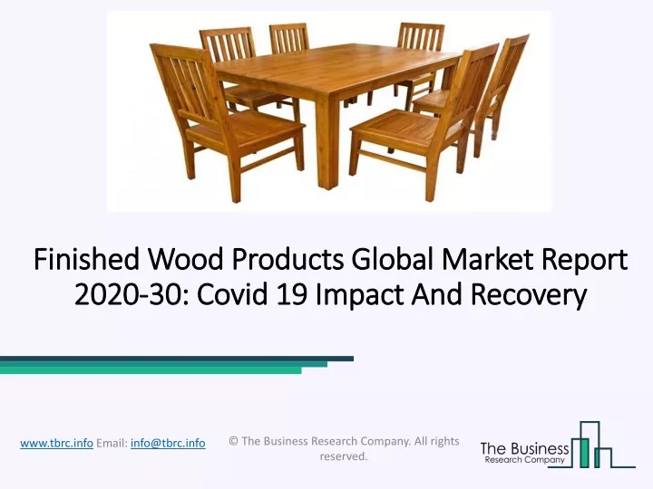 finished wood products global market report 2020 30 covid 19 impact and recovery