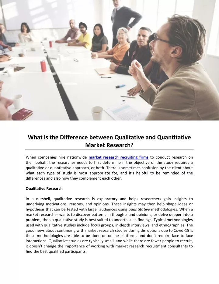 what is the difference between qualitative