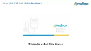 orthopedics medical billing services