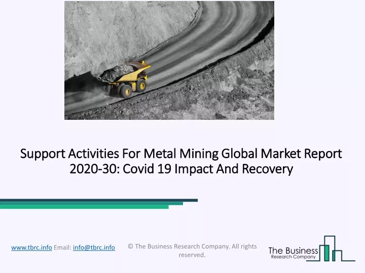 support activities for metal mining global market