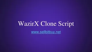 wazirx clone script