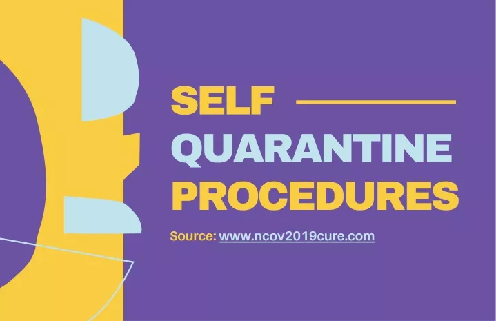 self quarantine procedures