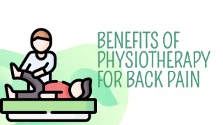 How Physiotherapy Benefits Back Pain?