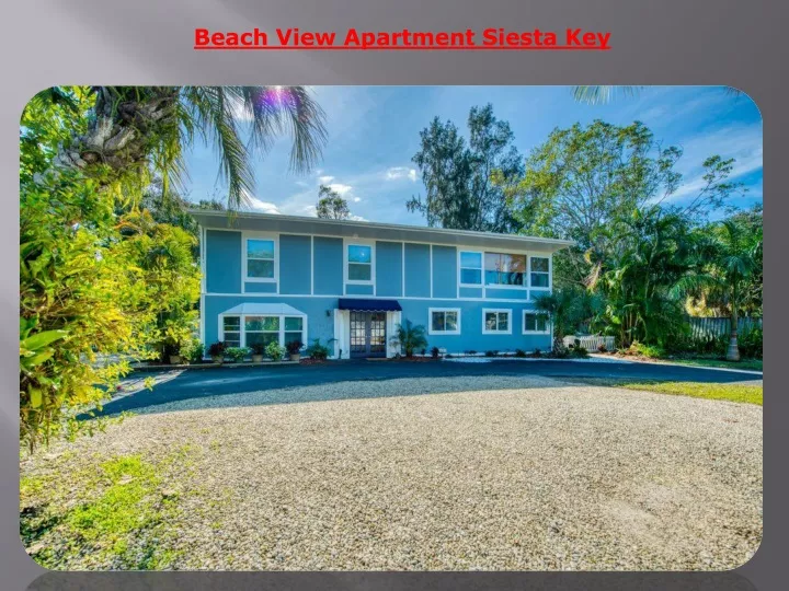 beach view apartment siesta key