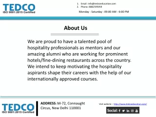 email info@tedcoeducation com phone 8882595959
