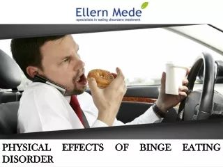 Physical Effects of Binge Eating Disorder